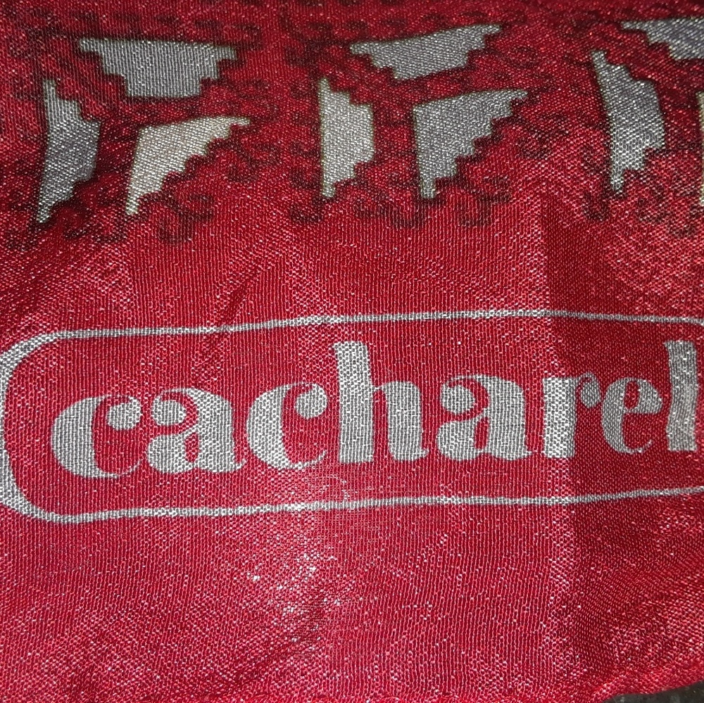CACHAREL red scarf - Picture 2 of 5